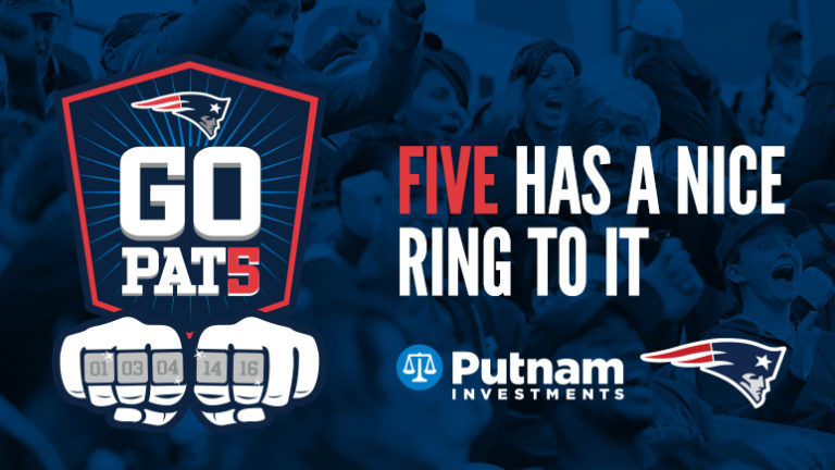 Putnam Investments Salutes New England Patriots on Record Fifth